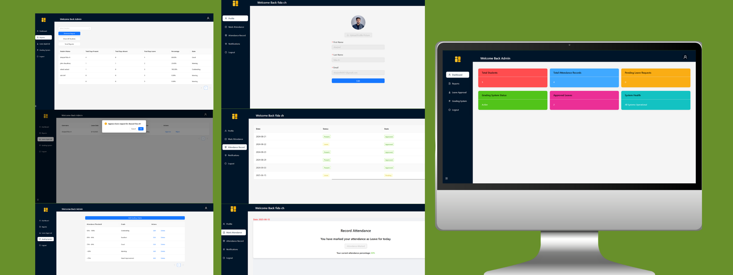 AMS - CMS Dashboard